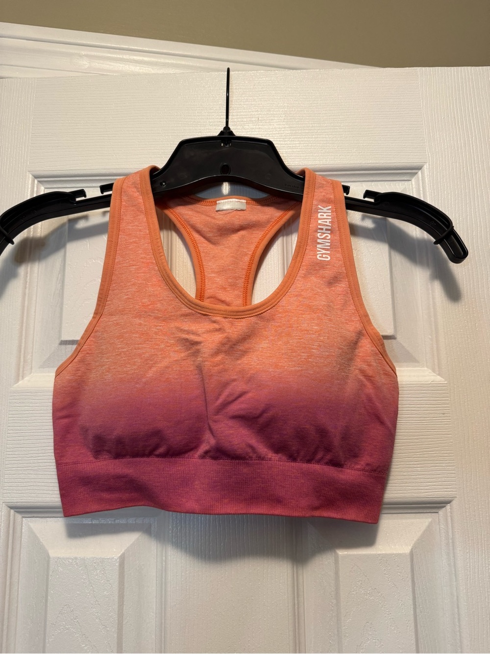 Gymshark Adapt Ombre Seamless Racerback Sports Bra in Size Small